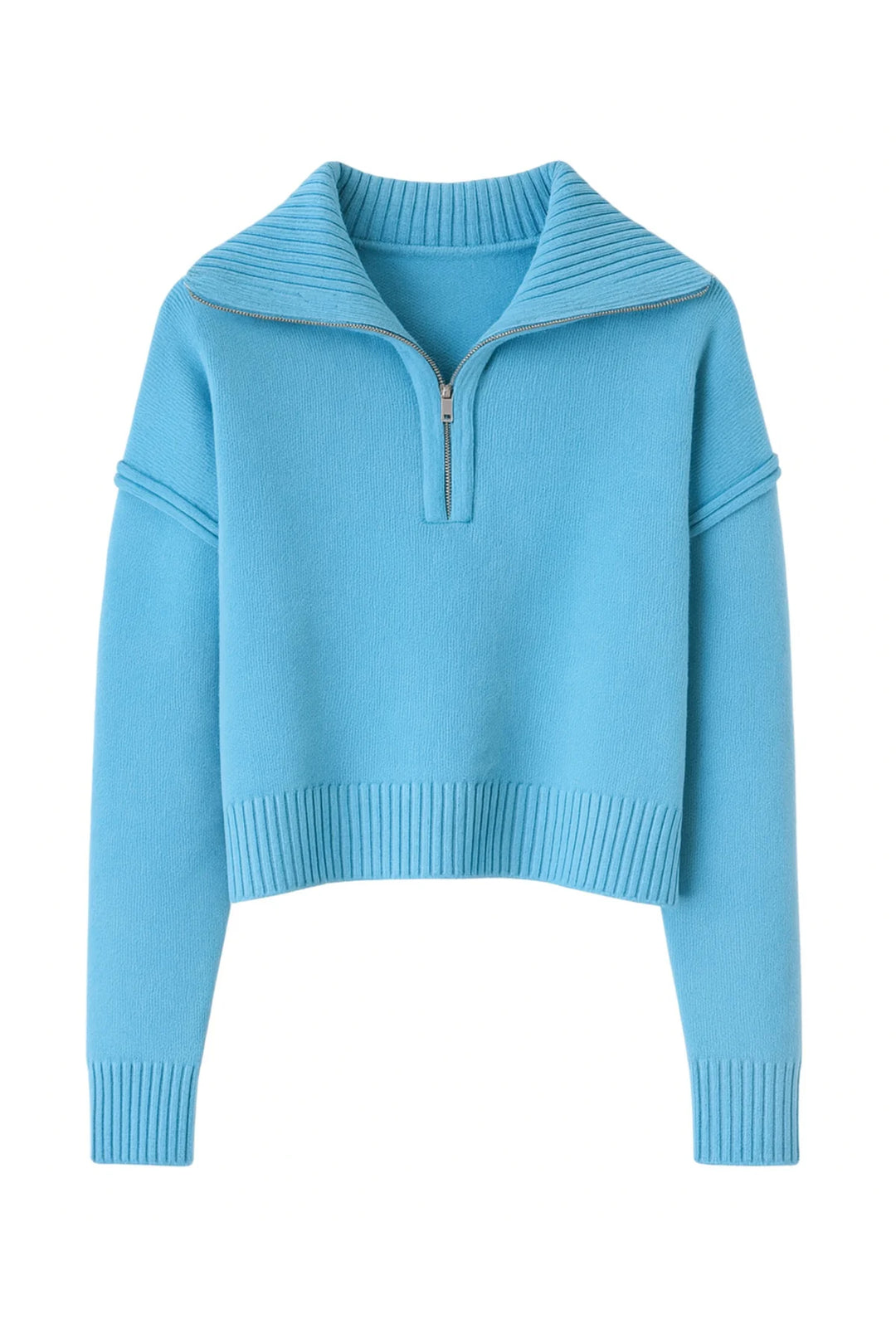 Katie J NYC Tween Marissa Quarter Zip in Turquoise – Wild Willow